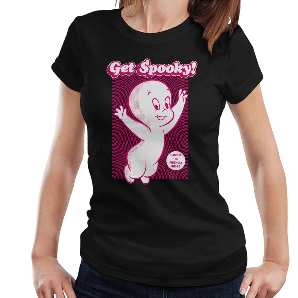 Casper The Friendly Ghost Get Spooky Women's T-Shirt-ALL + EVERY