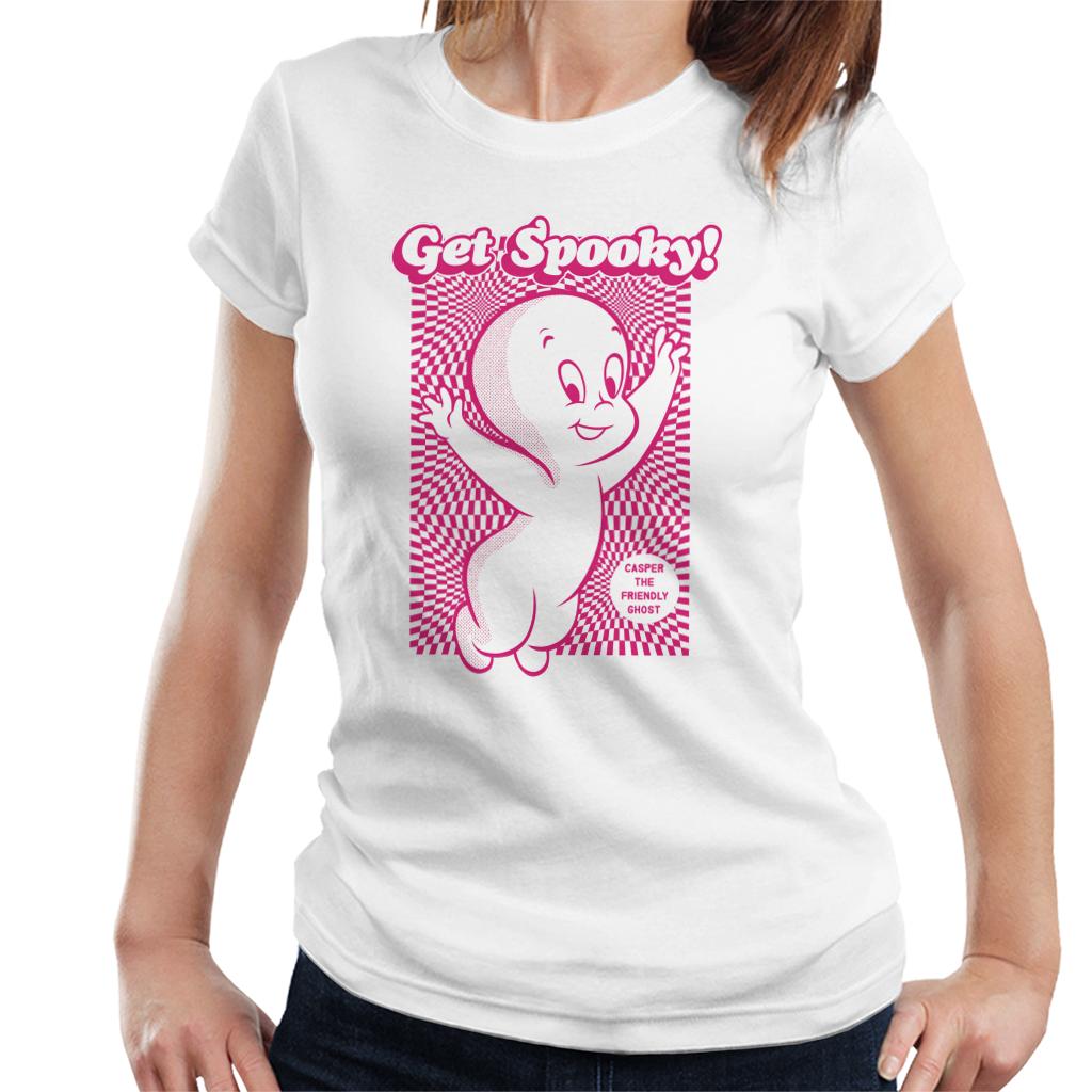 Casper The Friendly Ghost Get Spooky Women's T-Shirt-ALL + EVERY