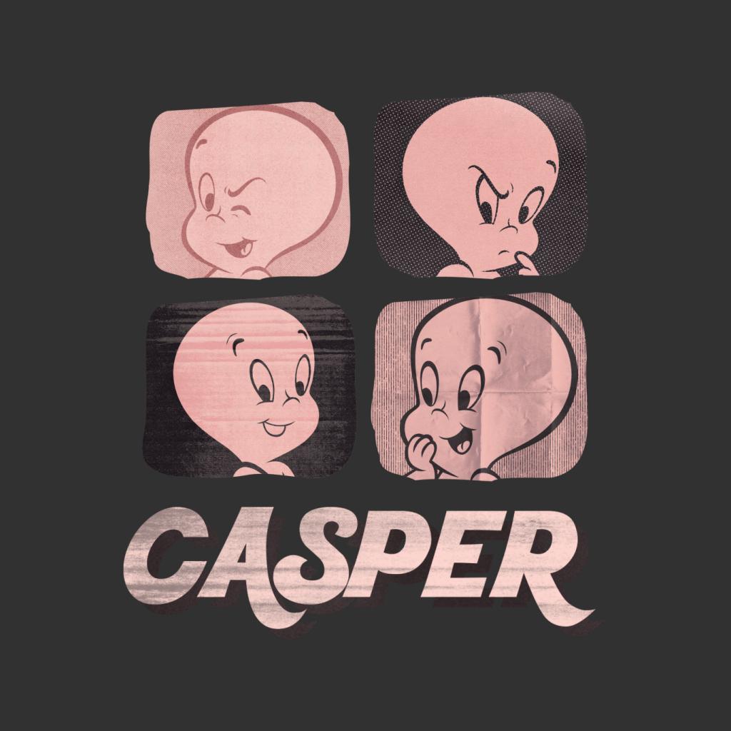 Casper The Friendly Ghost Facial Expressions Men's T-Shirt-ALL + EVERY