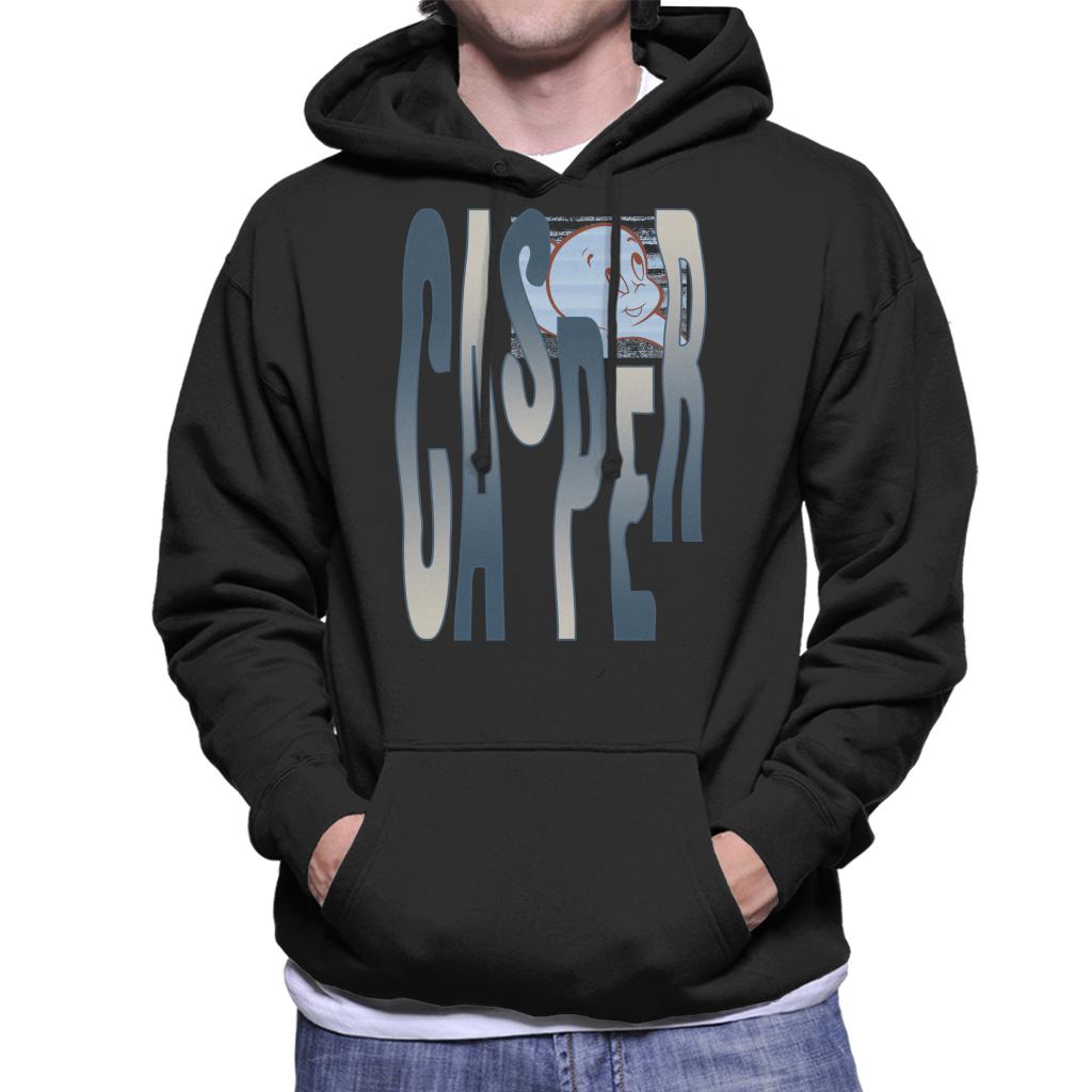 Casper The Friendly Ghost Spooky Waves Men's Hooded Sweatshirt-ALL + EVERY