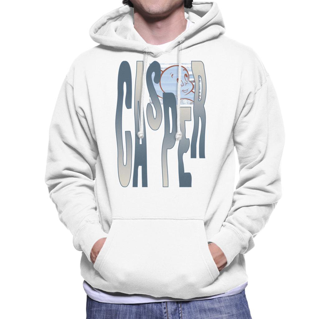 Casper The Friendly Ghost Spooky Waves Men's Hooded Sweatshirt-ALL + EVERY