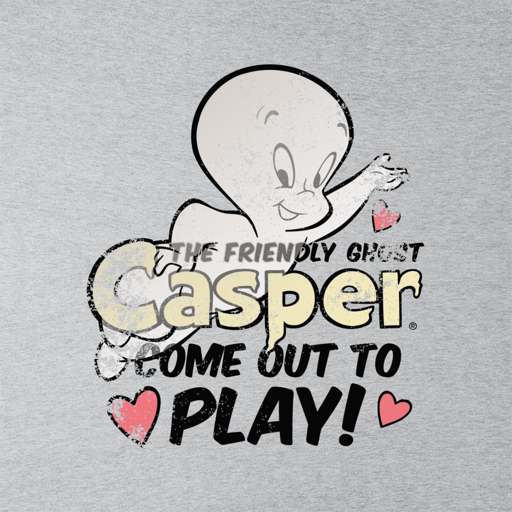 Casper The Friendly Ghost Come Out And Play Women's Hooded Sweatshirt-ALL + EVERY