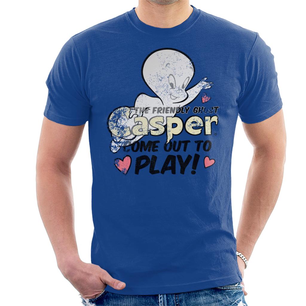 Casper The Friendly Ghost Come Out And Play Men's T-Shirt-ALL + EVERY