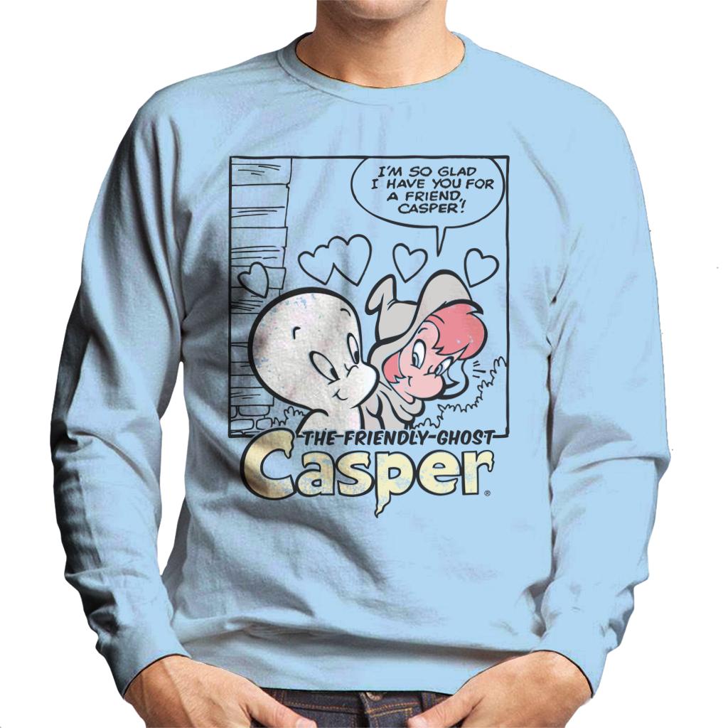 Casper The Friendly Ghost And Wendy Friends Men's Sweatshirt-ALL + EVERY