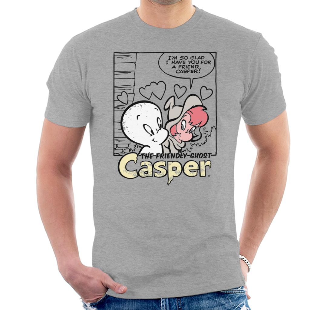 Casper The Friendly Ghost And Wendy Friends Men's T-Shirt-ALL + EVERY