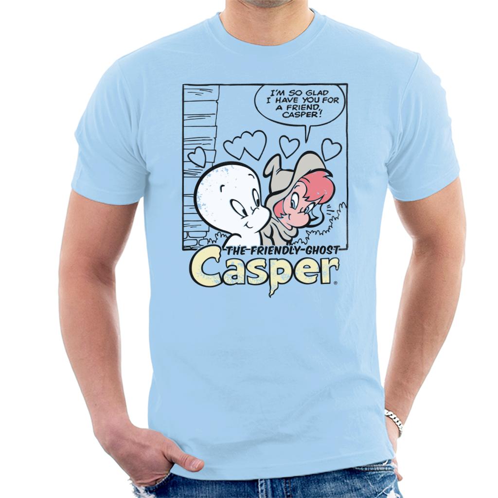 Casper The Friendly Ghost And Wendy Friends Men's T-Shirt-ALL + EVERY