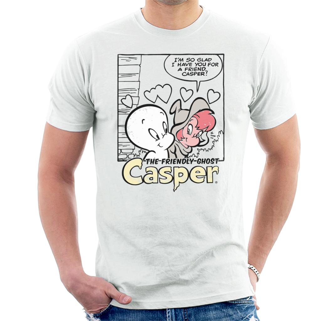 Casper The Friendly Ghost And Wendy Friends Men's T-Shirt-ALL + EVERY