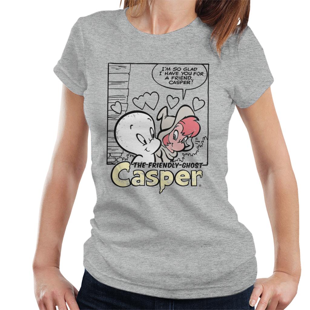 Casper The Friendly Ghost And Wendy Friends Women's T-Shirt-ALL + EVERY