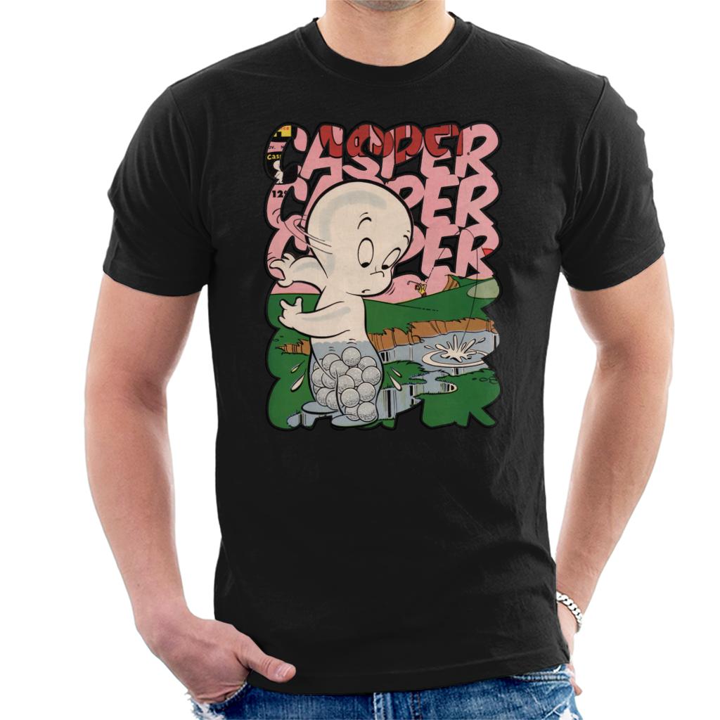 Casper The Friendly Ghost Golf Water Men's T-Shirt-ALL + EVERY