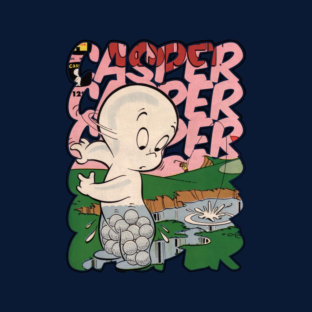 Casper The Friendly Ghost Golf Water Men's T-Shirt-ALL + EVERY