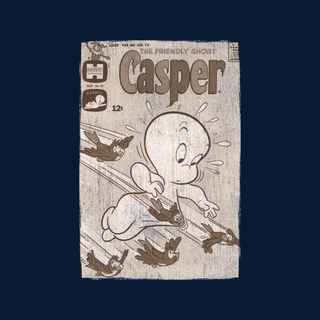 Casper The Friendly Ghost Birds Flying Men's T-Shirt-ALL + EVERY