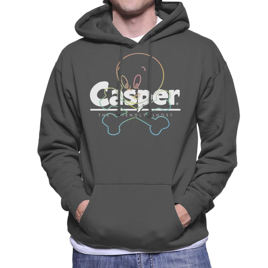 Casper The Friendly Ghost Crossbones Men's Hooded Sweatshirt-ALL + EVERY