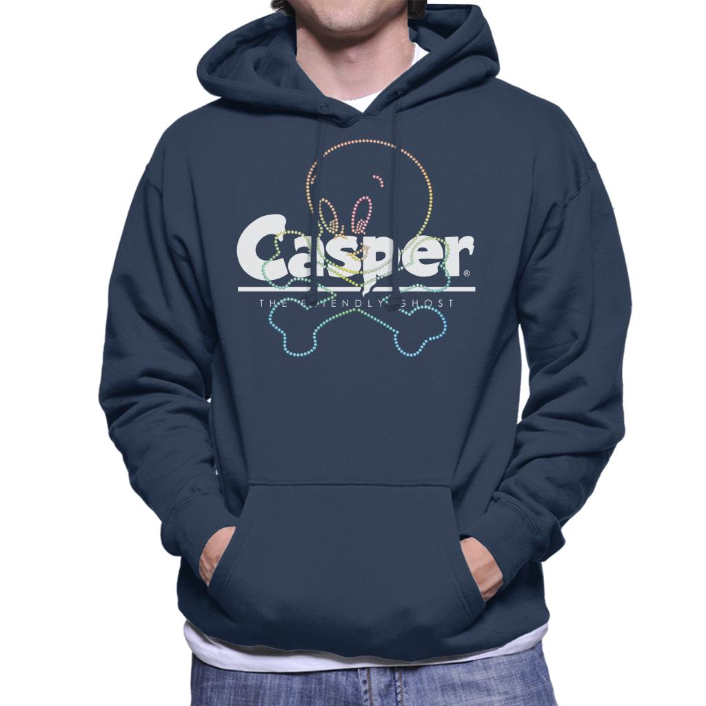 Casper The Friendly Ghost Crossbones Men's Hooded Sweatshirt-ALL + EVERY