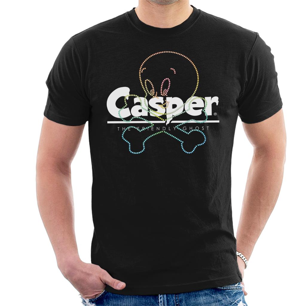 Casper The Friendly Ghost Crossbones Men's T-Shirt-ALL + EVERY