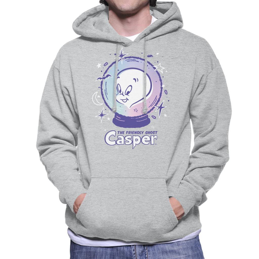 Casper The Friendly Ghost Crystal Ball Men's Hooded Sweatshirt-ALL + EVERY