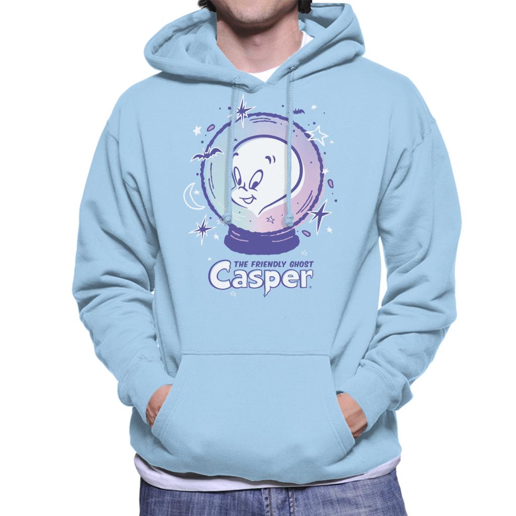 Casper The Friendly Ghost Crystal Ball Men's Hooded Sweatshirt-ALL + EVERY