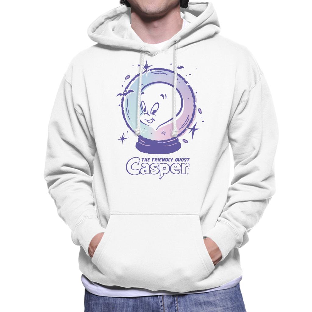 Casper The Friendly Ghost Crystal Ball Men's Hooded Sweatshirt-ALL + EVERY