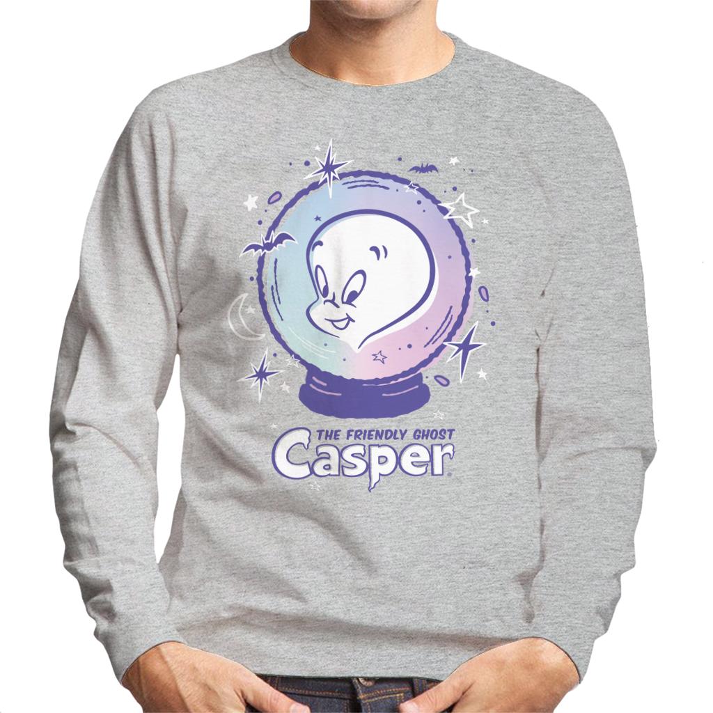 Casper The Friendly Ghost Crystal Ball Men's Sweatshirt-ALL + EVERY