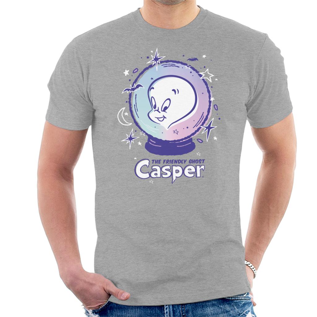 Casper The Friendly Ghost Crystal Ball Men's T-Shirt-ALL + EVERY