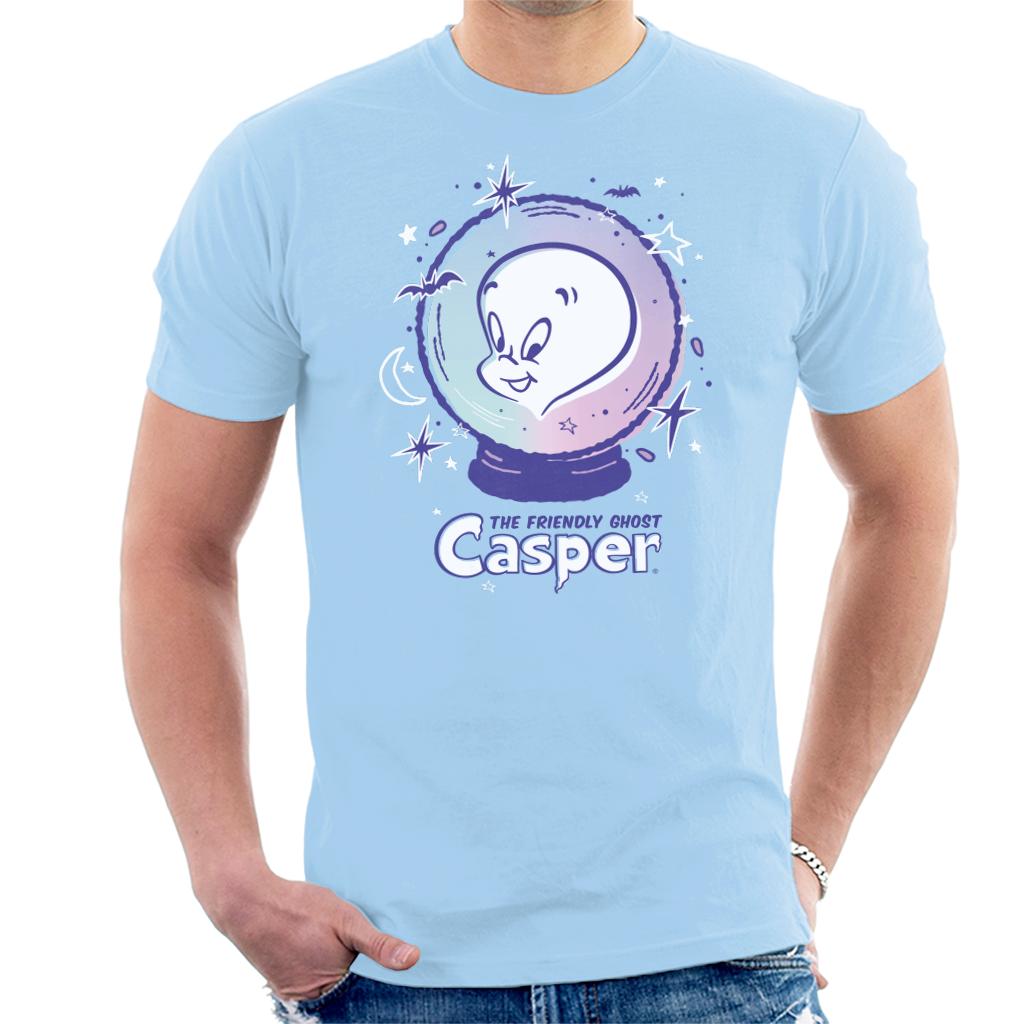 Casper The Friendly Ghost Crystal Ball Men's T-Shirt-ALL + EVERY