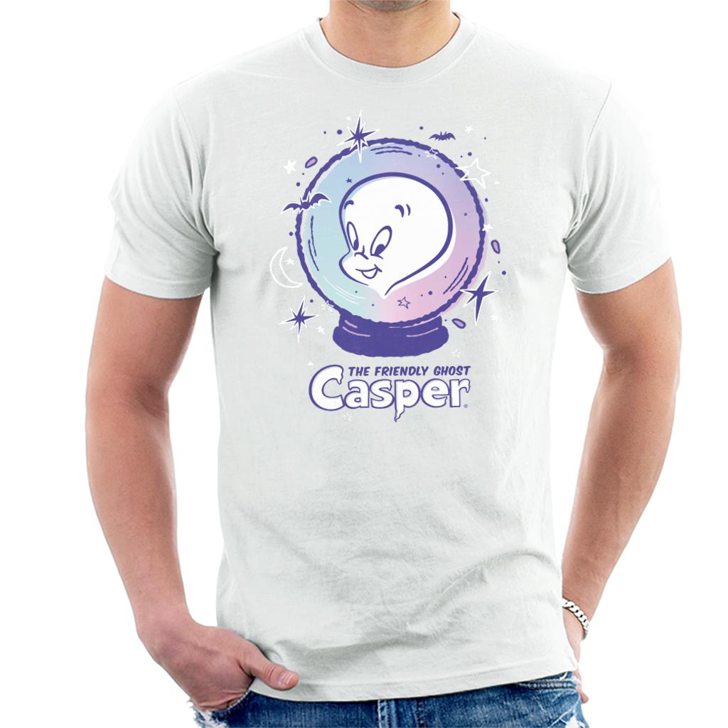 Casper The Friendly Ghost Crystal Ball Men's T-Shirt-ALL + EVERY