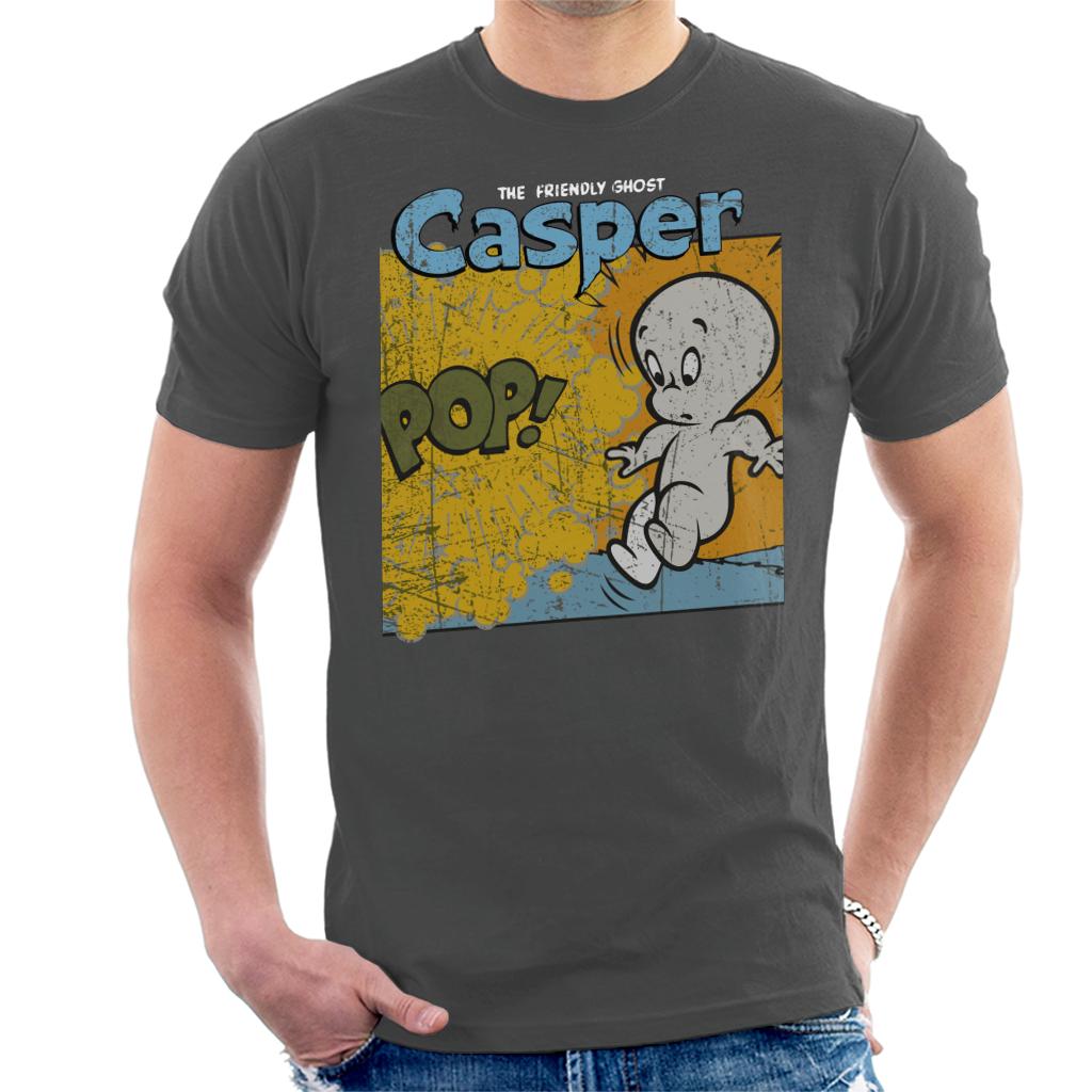 Casper The Friendly Ghost Pop Frame Men's T-Shirt-ALL + EVERY