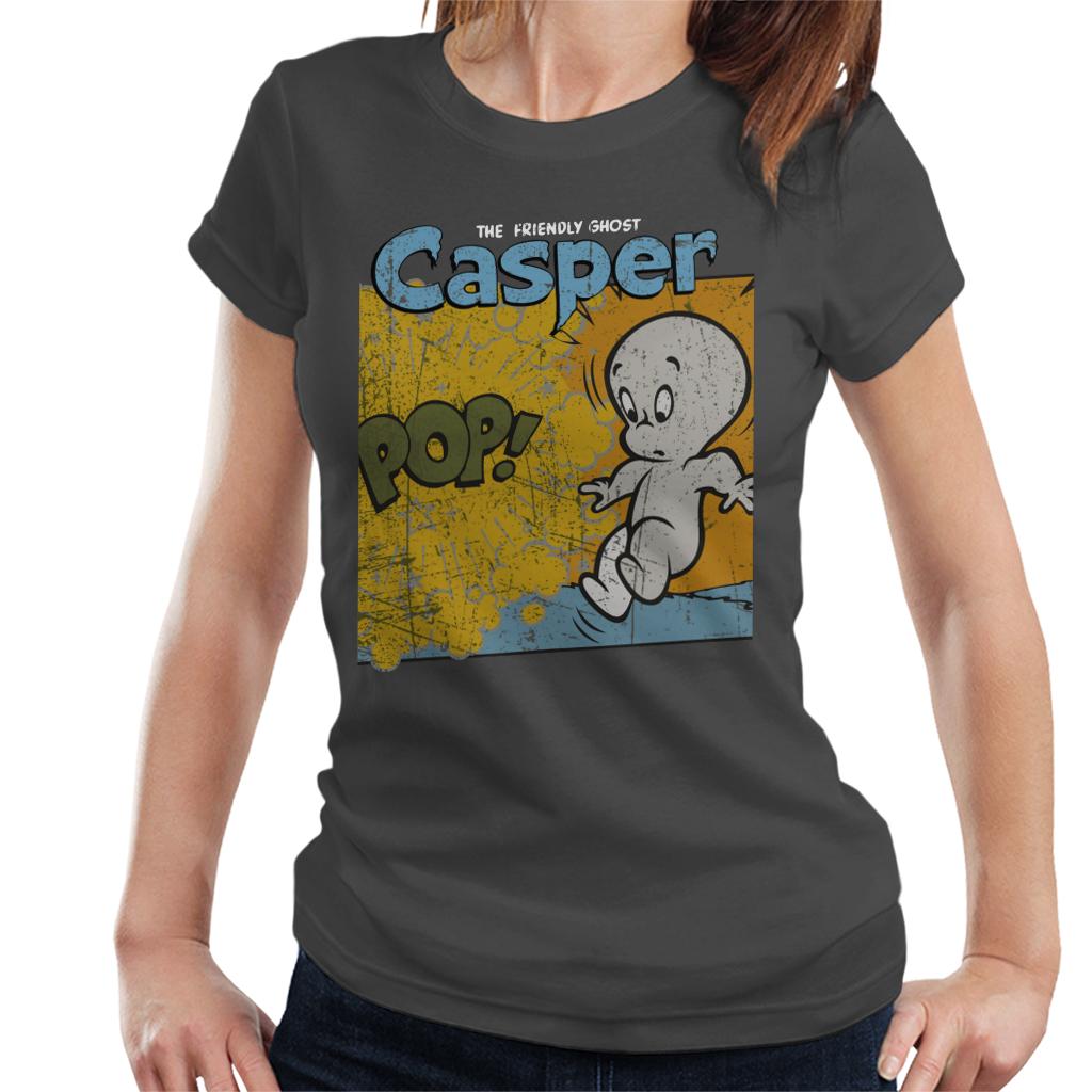 Casper The Friendly Ghost Pop Frame Women's T-Shirt-ALL + EVERY