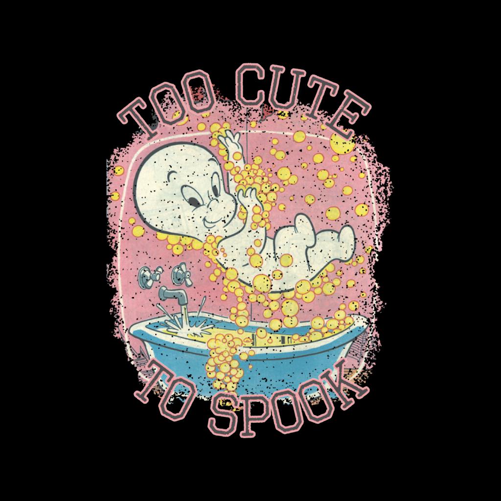 Casper The Friendly Ghost Too Cute To Spook Men's T-Shirt-ALL + EVERY