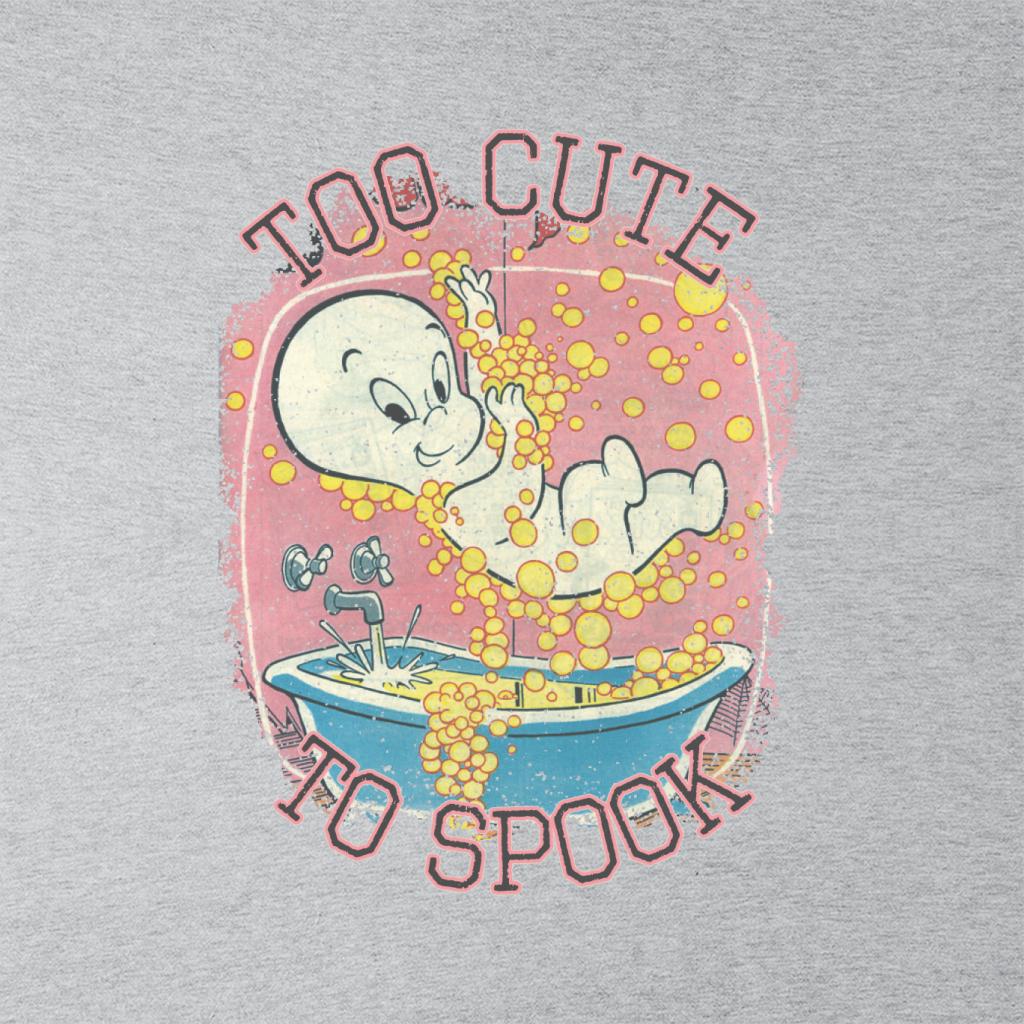 Casper The Friendly Ghost Too Cute To Spook Men's T-Shirt-ALL + EVERY