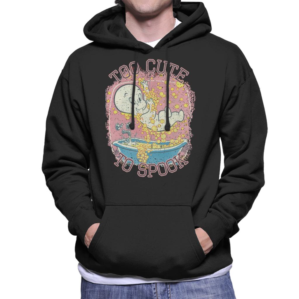 Casper The Friendly Ghost Too Cute To Spook Men's Hooded Sweatshirt-ALL + EVERY