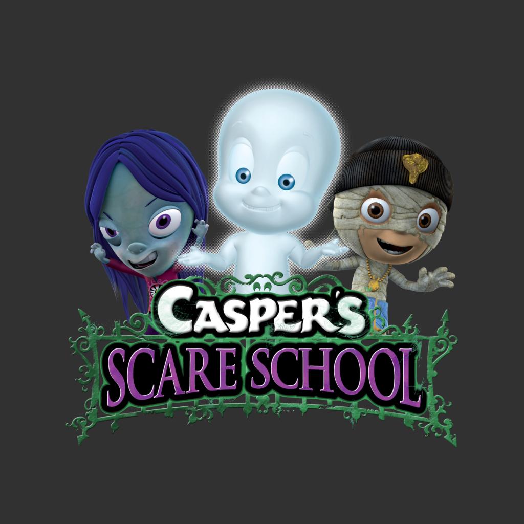 Casper The Friendly Ghost Scare School Men's T-Shirt-ALL + EVERY