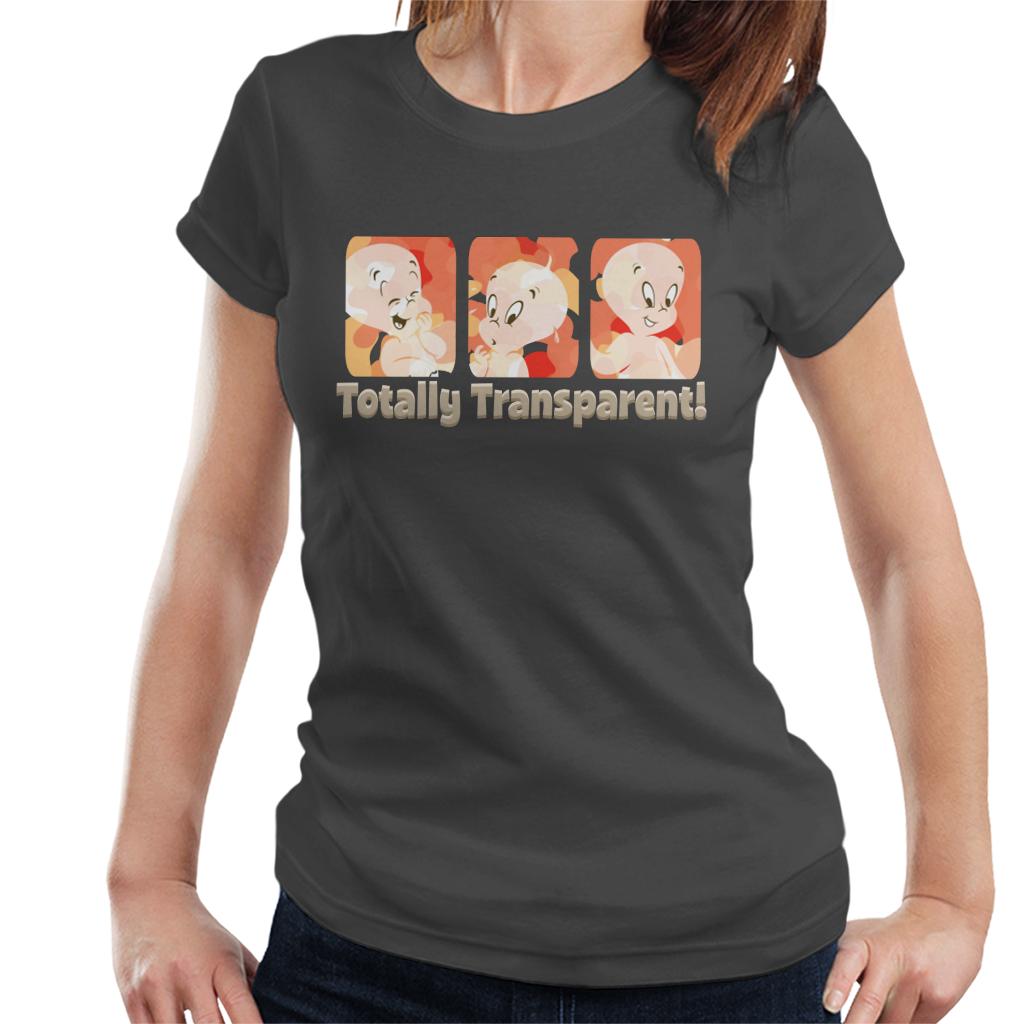 Casper The Friendly Ghost Totally Transparent Women's T-Shirt-ALL + EVERY