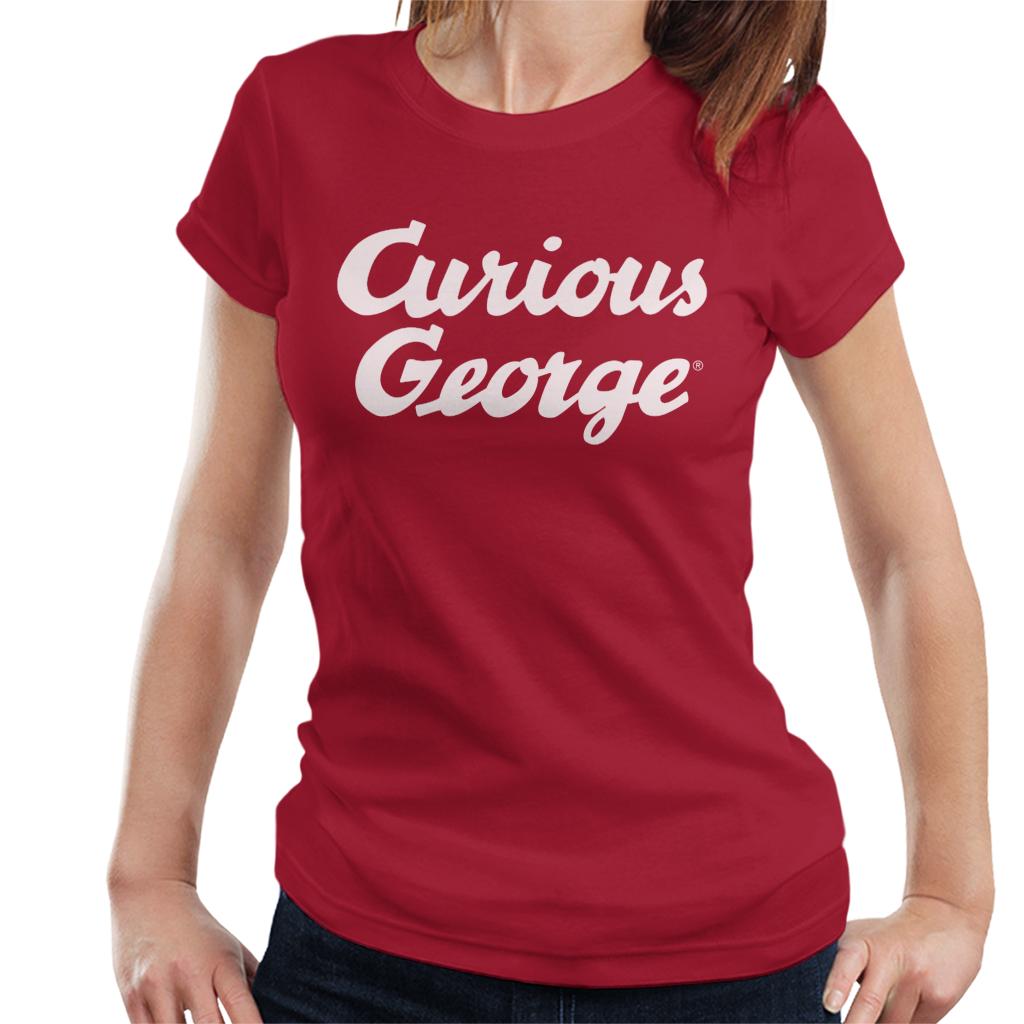 Curious George Big Logo Women's T-Shirt-ALL + EVERY