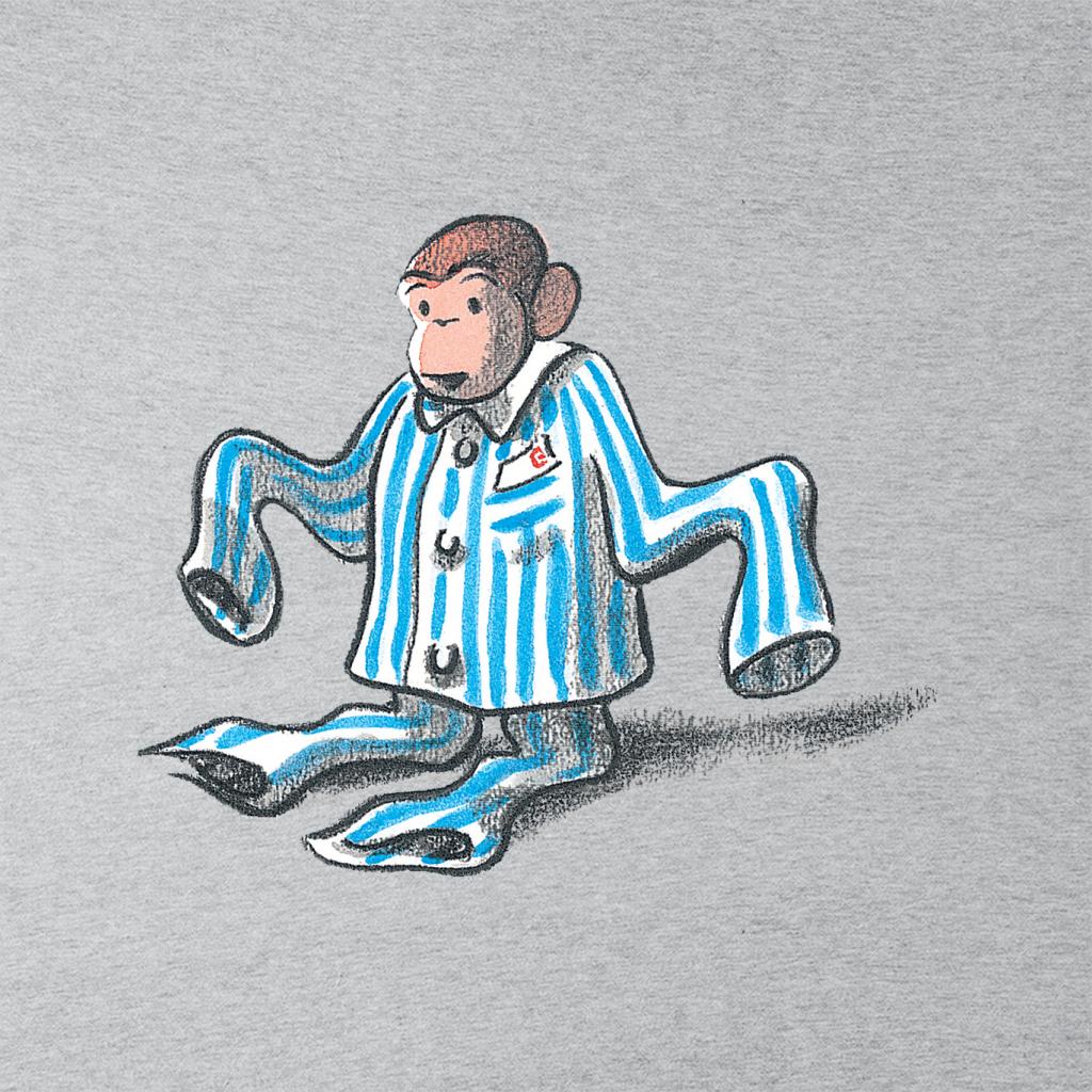 Curious George Pajamas Too Big Women's Hooded Sweatshirt-ALL + EVERY