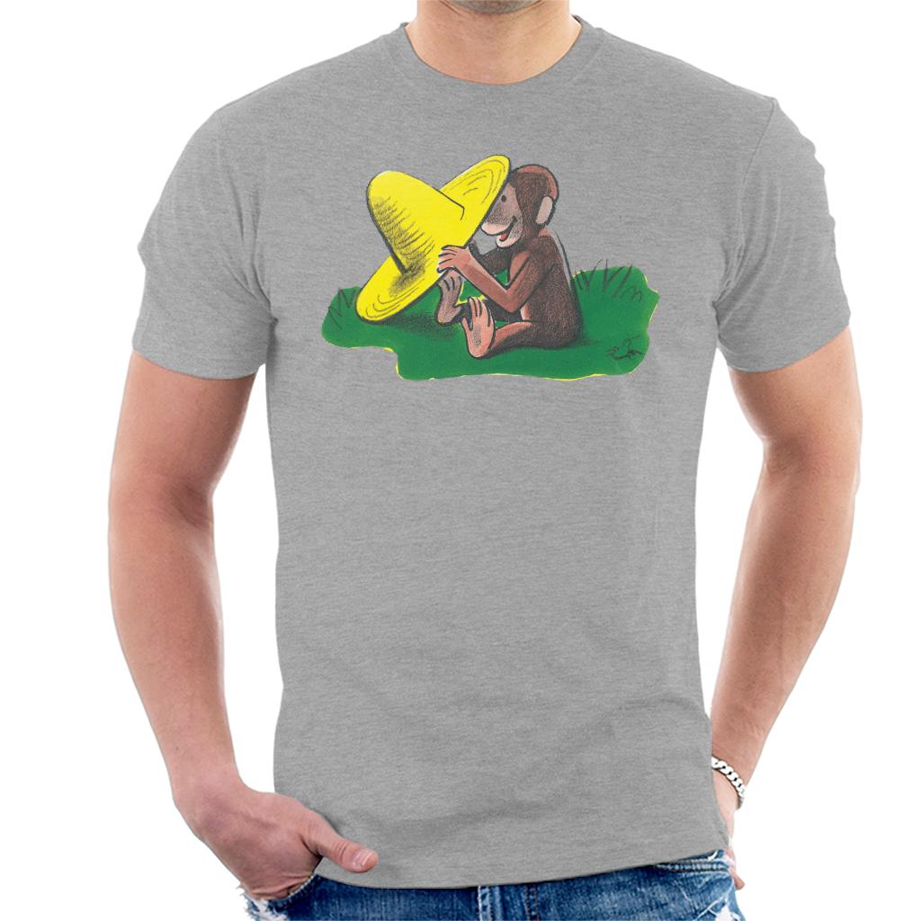 Curious George Yellow Hat Men's T-Shirt-ALL + EVERY