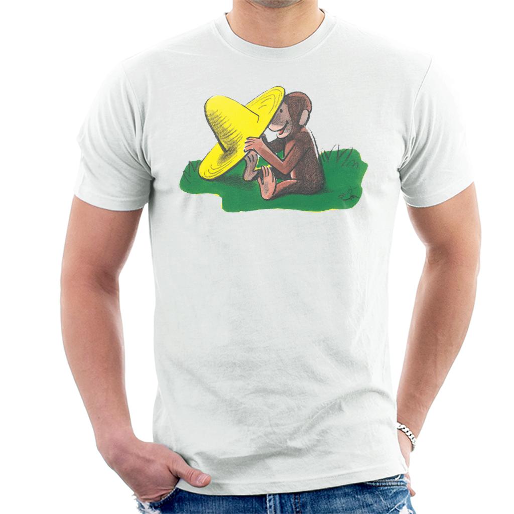 Curious George Yellow Hat Men's T-Shirt-ALL + EVERY