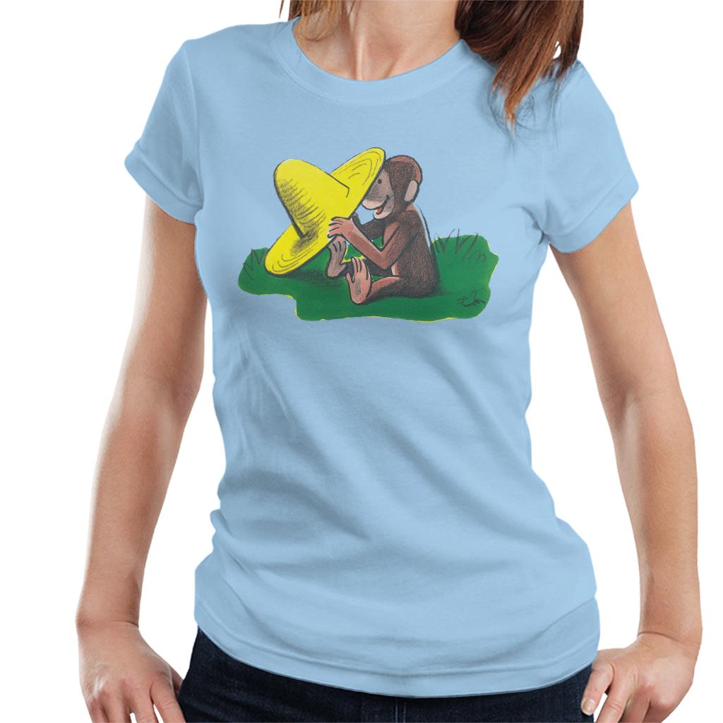 Curious George Yellow Hat Women's T-Shirt-ALL + EVERY