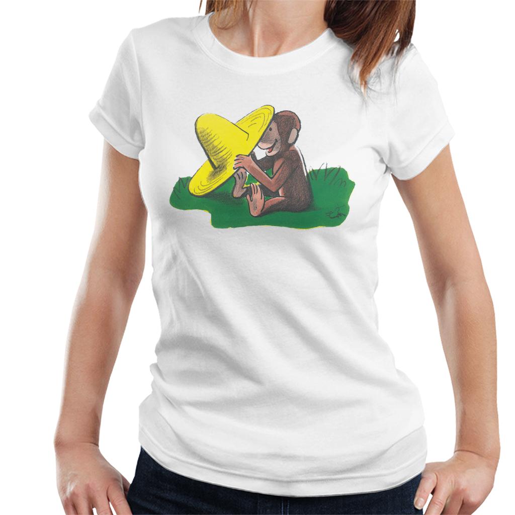 Curious George Yellow Hat Women's T-Shirt-ALL + EVERY