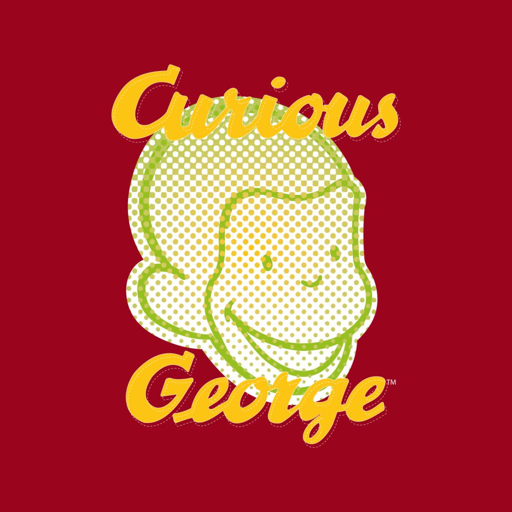 Curious George Face Logo Women's Sweatshirt-ALL + EVERY