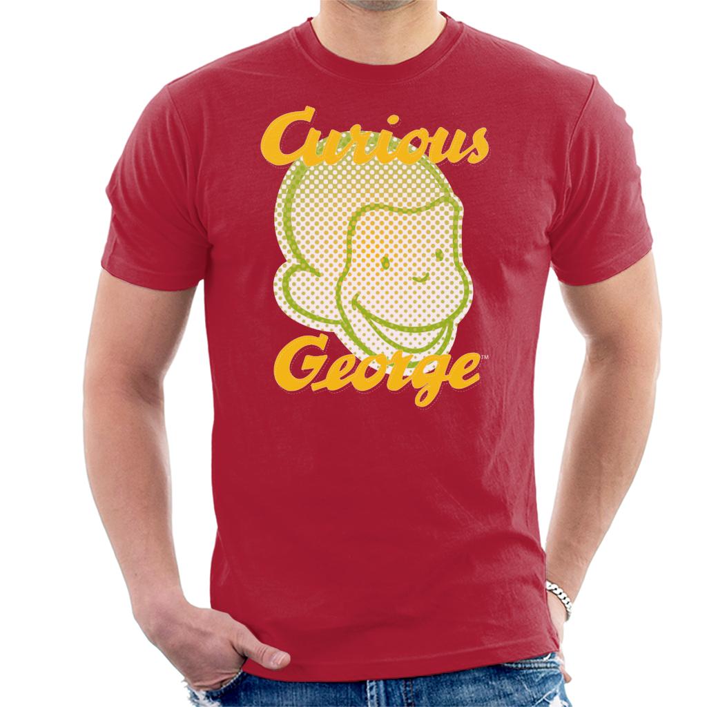 Curious George Face Logo Men's T-Shirt-ALL + EVERY