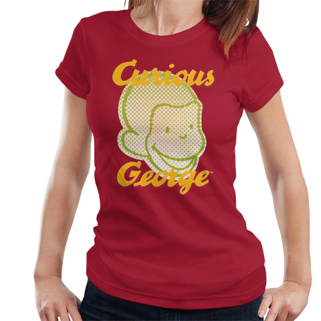 Curious George Face Logo Women's T-Shirt-ALL + EVERY