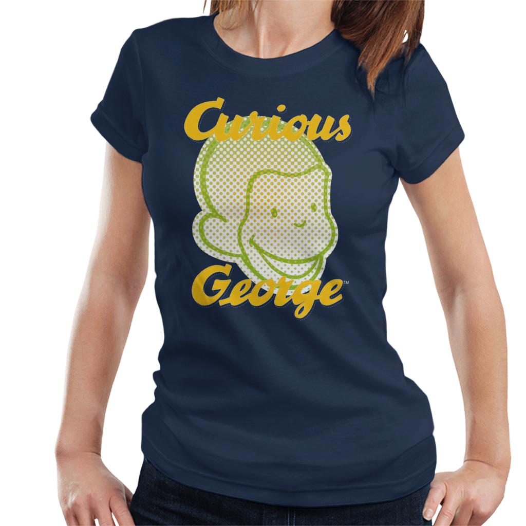 Curious George Face Logo Women's T-Shirt-ALL + EVERY