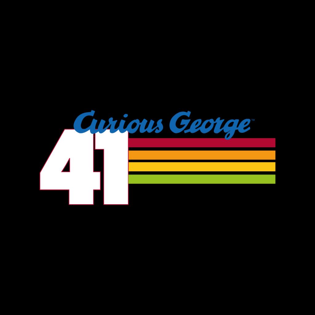 Curious George 41 Race Stripes Men's T-Shirt-ALL + EVERY