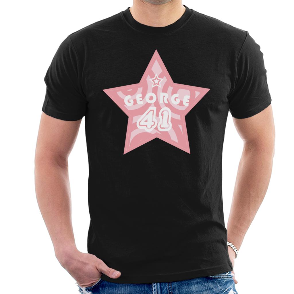 Curious George 41 Star Men's T-Shirt-ALL + EVERY