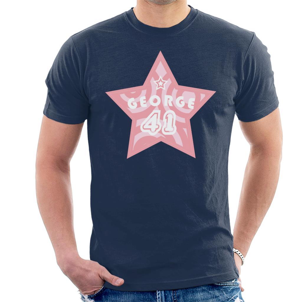 Curious George 41 Star Men's T-Shirt-ALL + EVERY