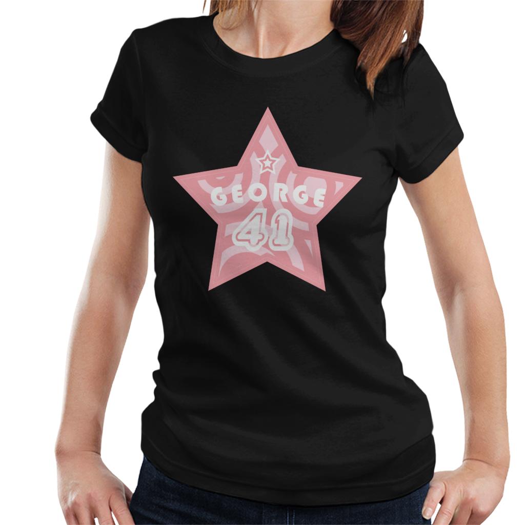 Curious George 41 Star Women's T-Shirt-ALL + EVERY