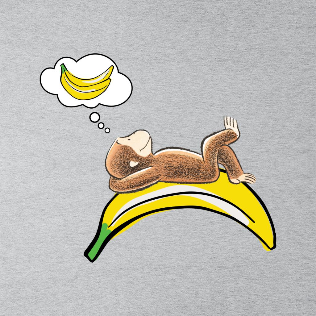 Curious George Dreaming Of Bananas Men's Sweatshirt-ALL + EVERY
