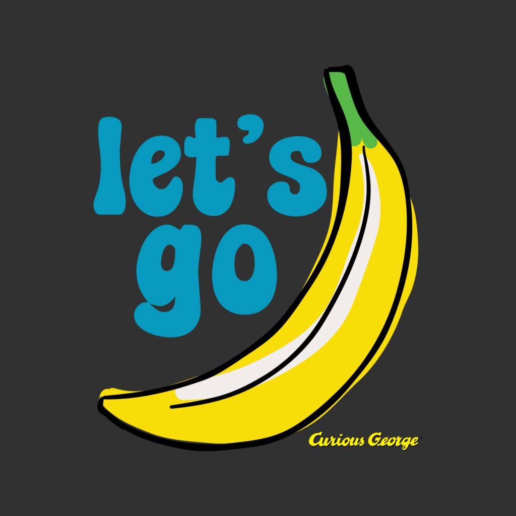 Curious George Let's Go Banana Women's Sweatshirt-ALL + EVERY