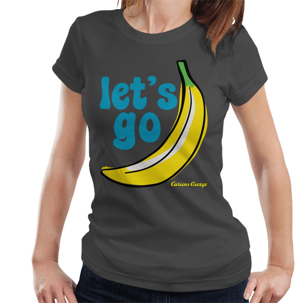 Curious George Let's Go Banana Women's T-Shirt-ALL + EVERY