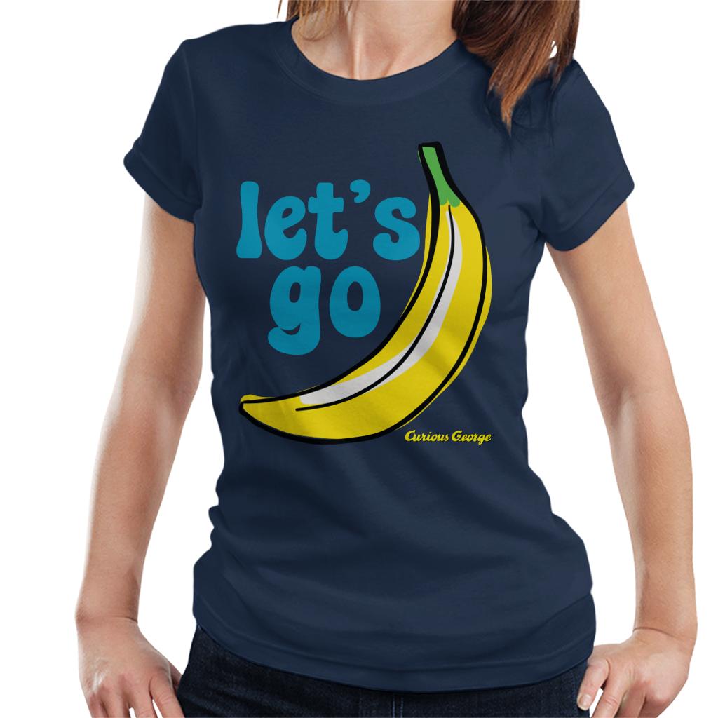 Curious George Let's Go Banana Women's T-Shirt-ALL + EVERY